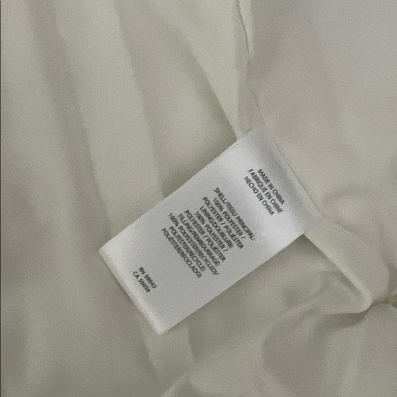 Lauren Ralph Lauren Cream Hooded Puffer Vest - Picture 9 of 12